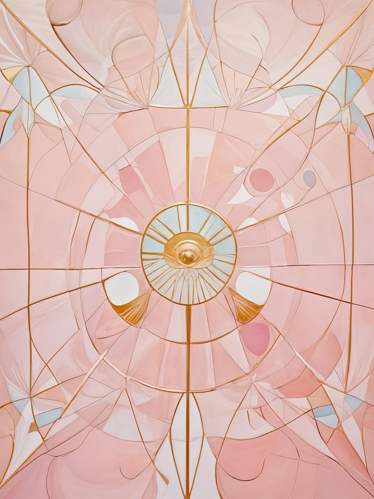 Pink Kaleidoscope no1