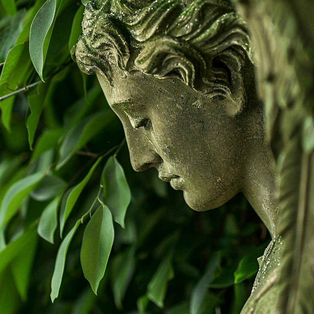 Garden Statue Of An Angel