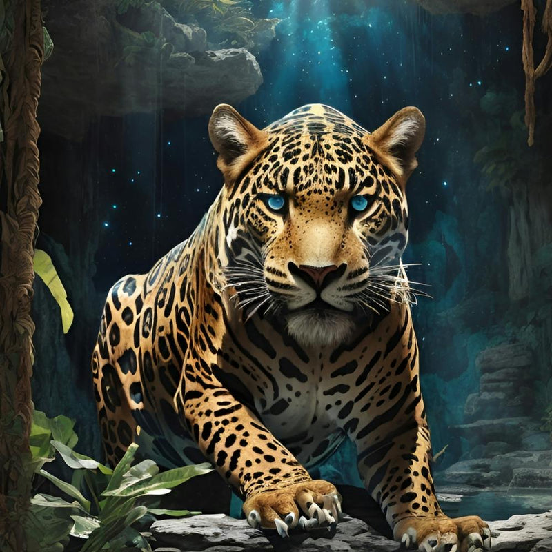 Jaguar In The Jungle
