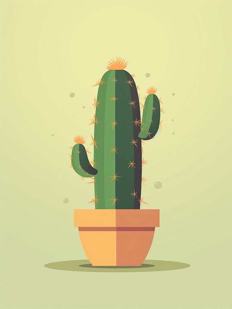 Peyote Cactus Illustration 2