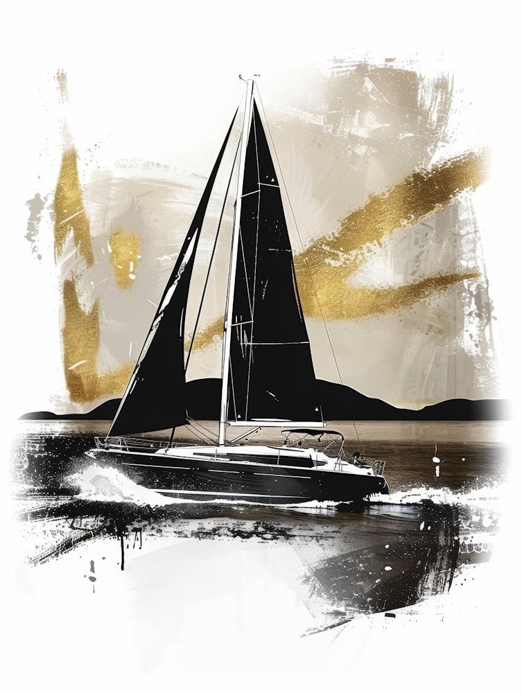 Sailboat Canvas Print