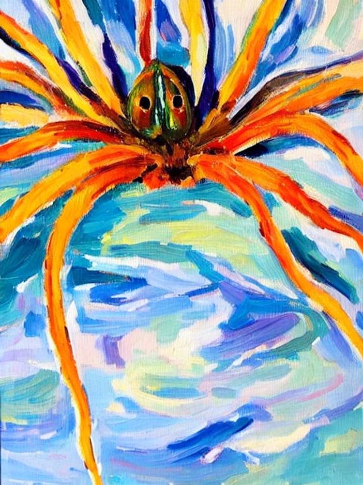 Sea Spider Matisse Inspired