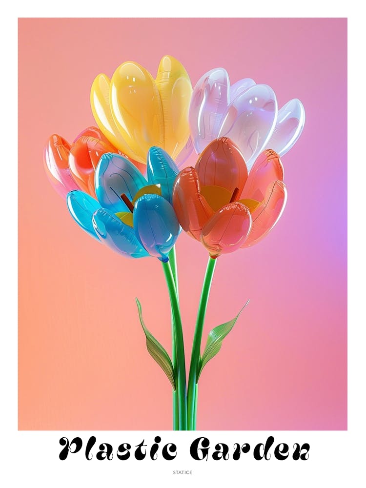 Dreamy Inflatable Flowers Poster Statice 2
