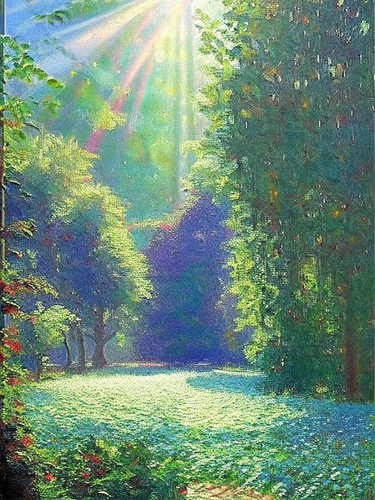 Norfolk Botanical Garden, Usa Classic Painting