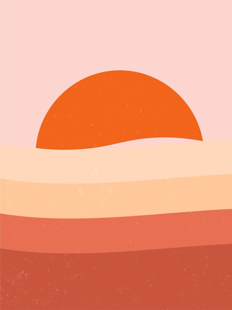 Sunset Ocean Wave