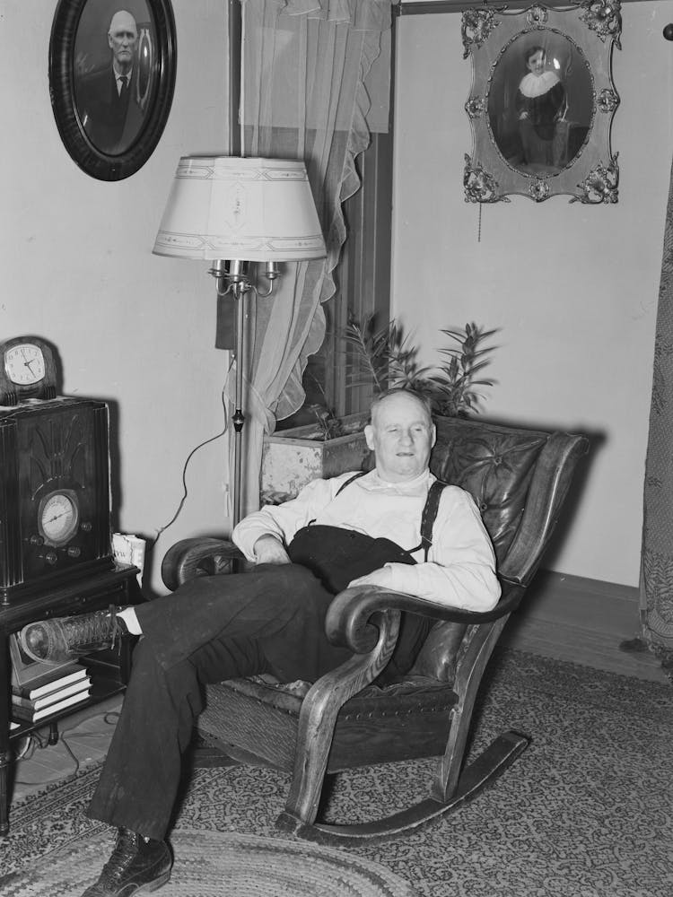 George Bolster, Founder Of Plentywood, Montana By Russell Lee