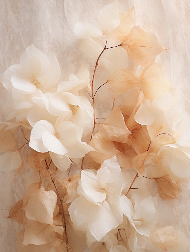 Boho Dried Flowers Bougainvillea 1