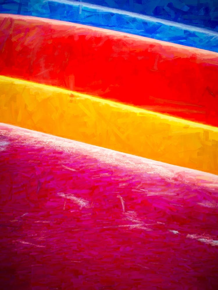 Colourful Canoes
