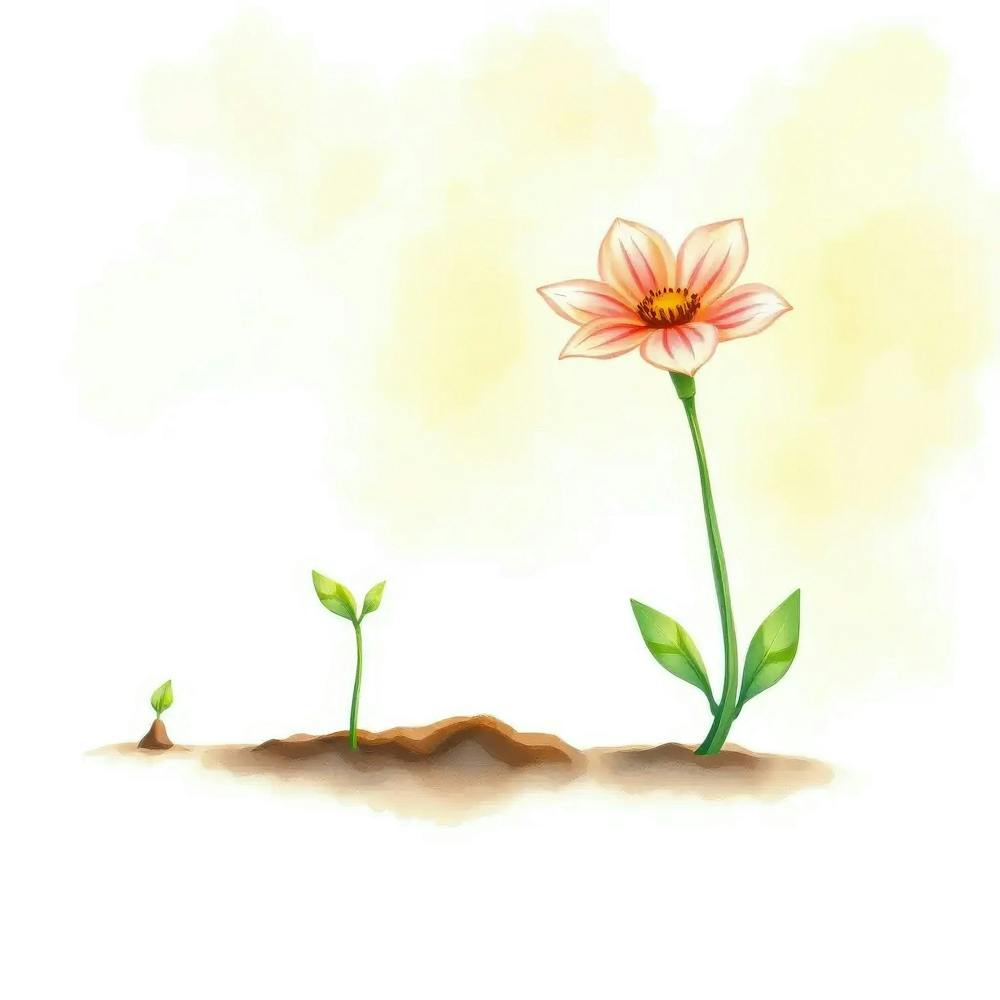 Illustration Of A Flower