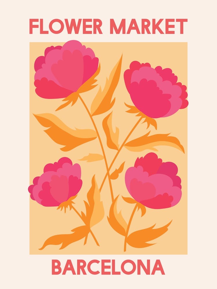 Flower Market Barcelona