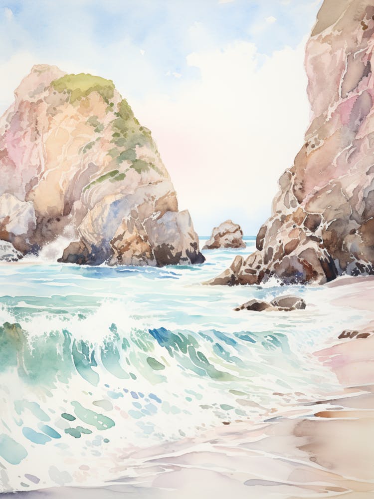 Pfeiffer Beach, Big Sur California Usa 4