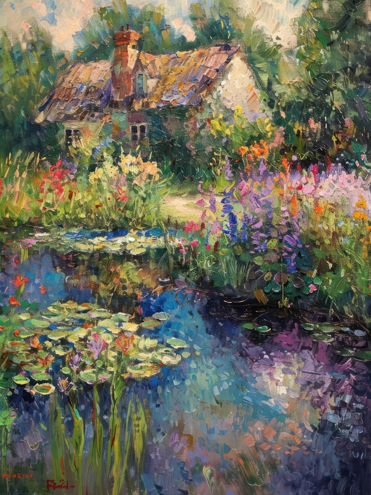  Floral Garden Floral Tapestry 1