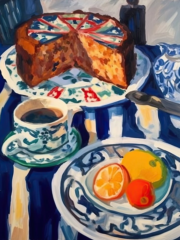 Carrot Cake Painting 1