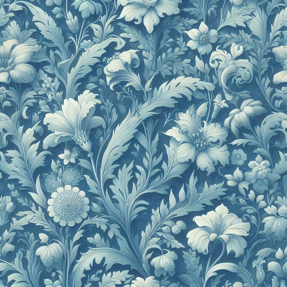 Blue Floral