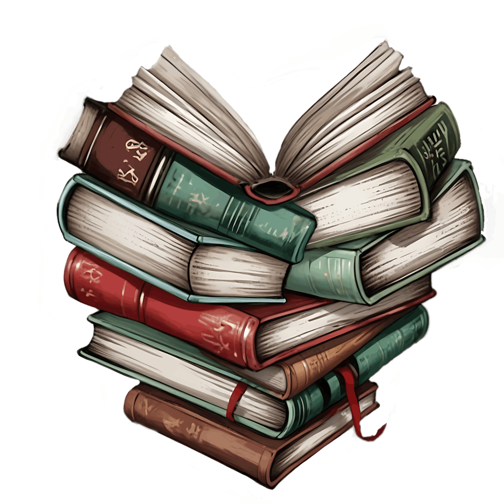 Books With Flowers 8