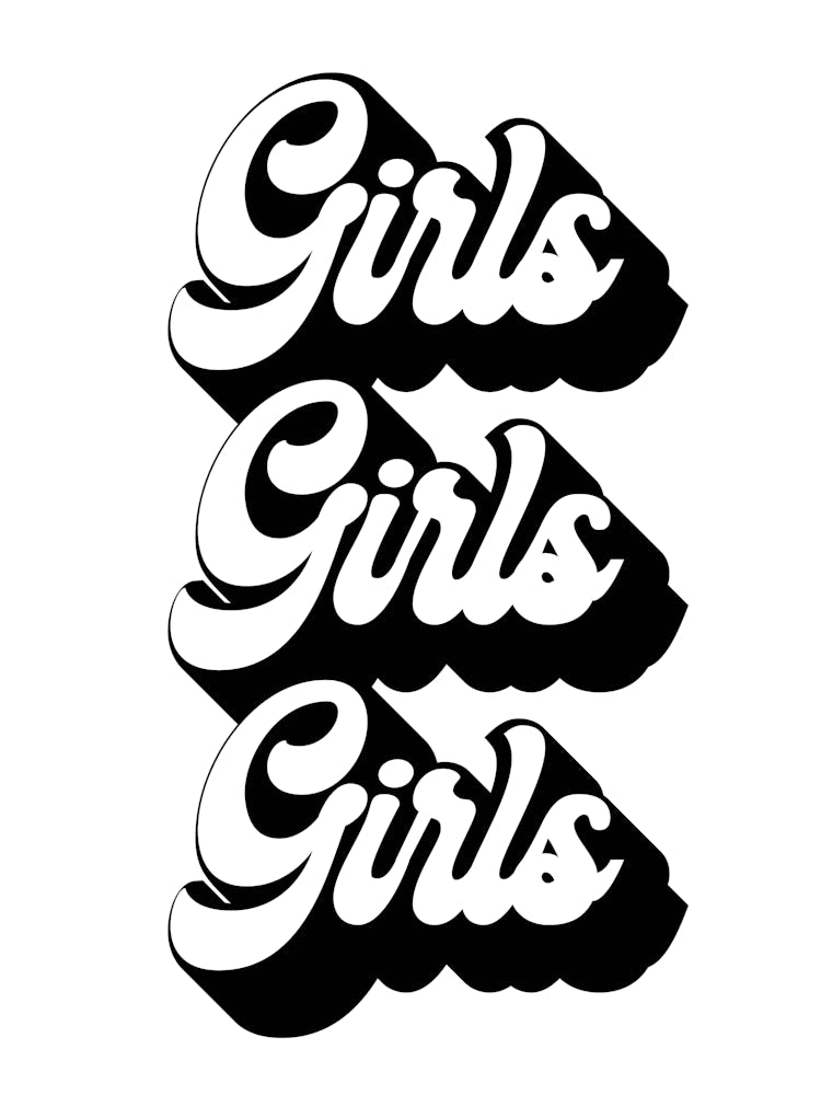 Girls Girls Girls Retro Font
