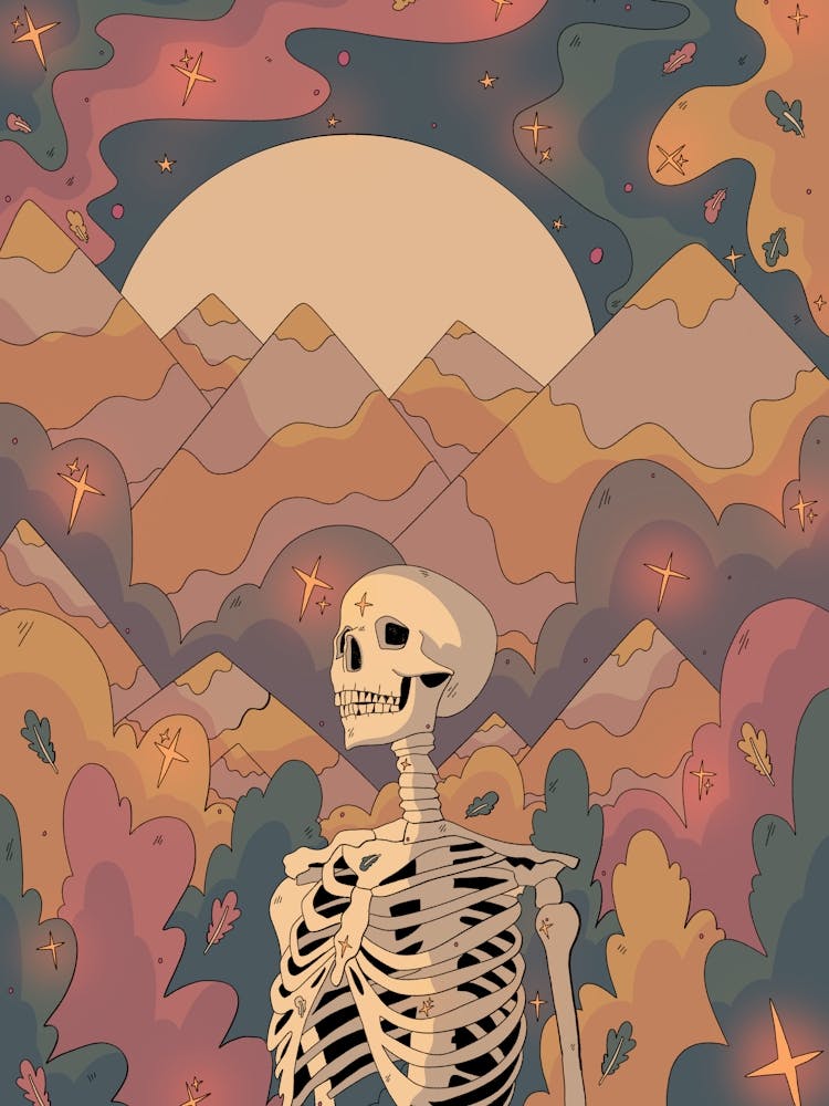 Autumn Skeleton
