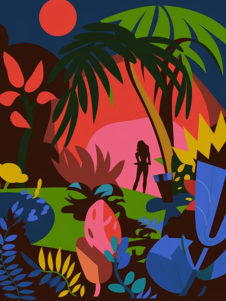 Sunset Jungle Enchantment