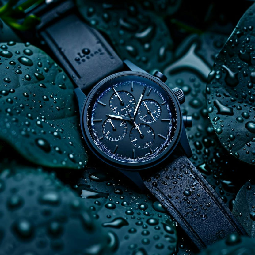 Black Watch With Rain Drops