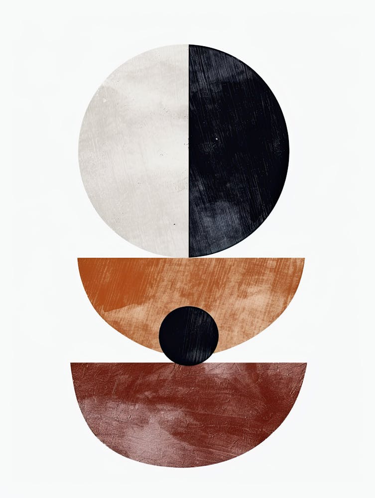 Uneven Facets Bauhaus Minimalist