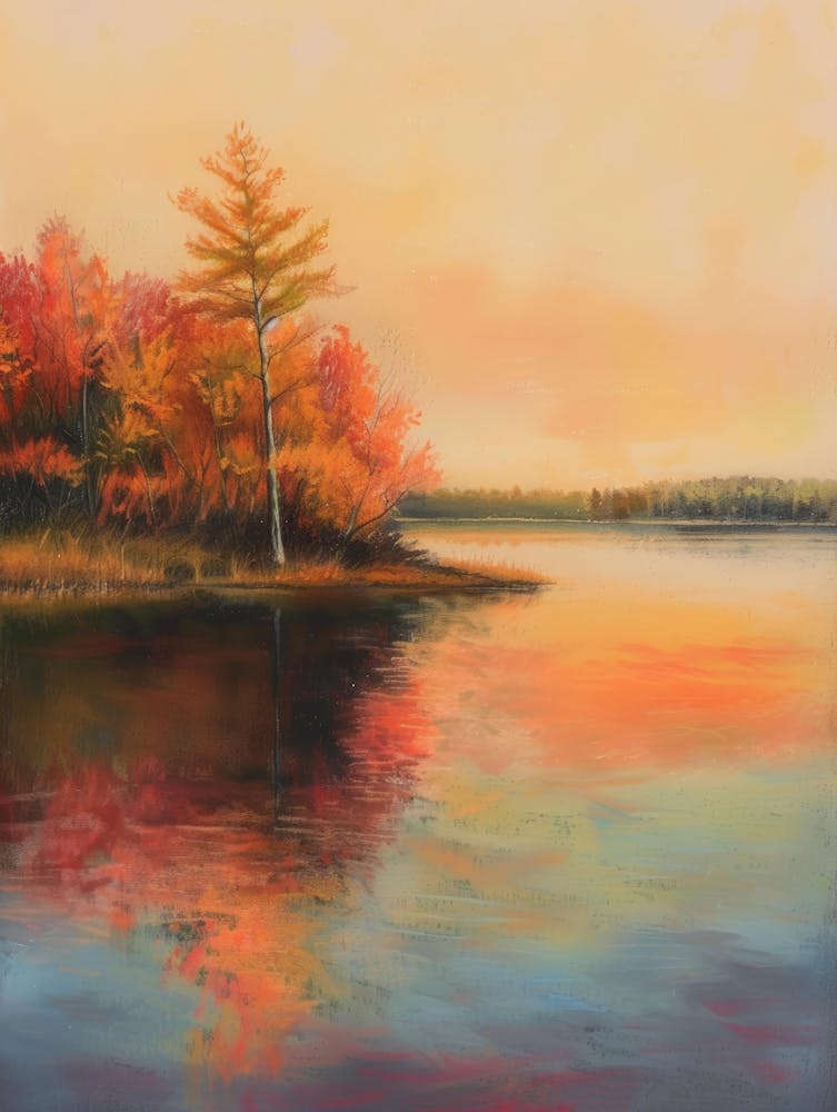 Sunset On The Lake 1