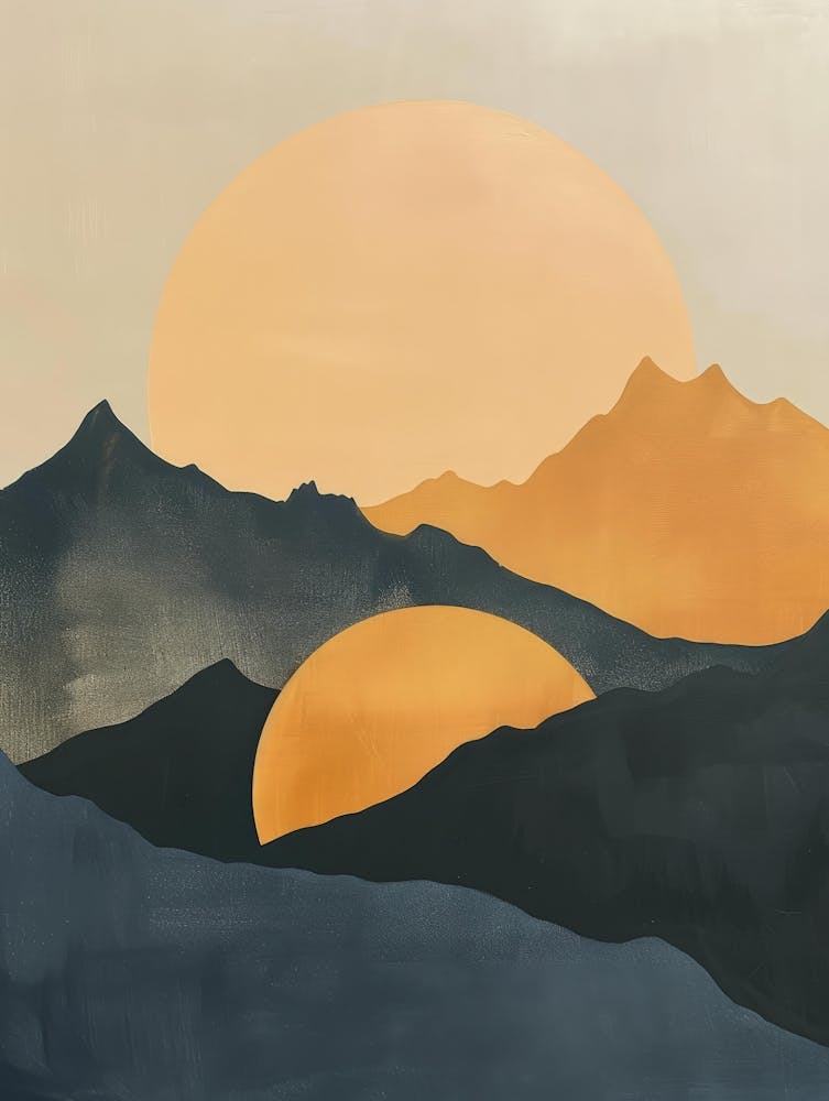 Sunset In The Mountains 41