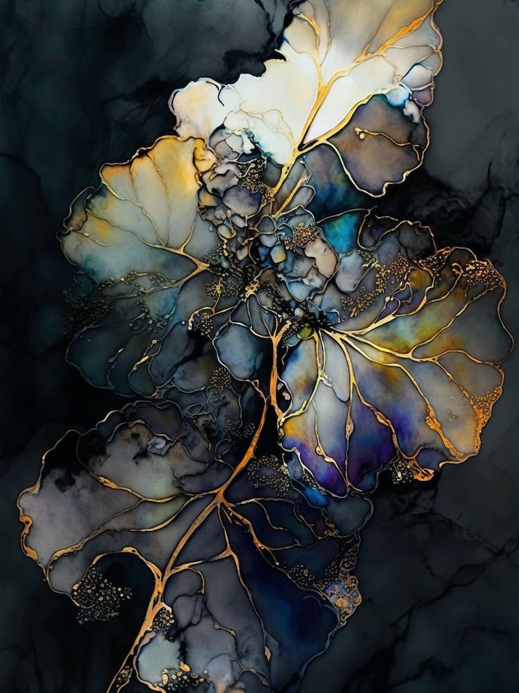 Elegant Marble Abstract Painting 4