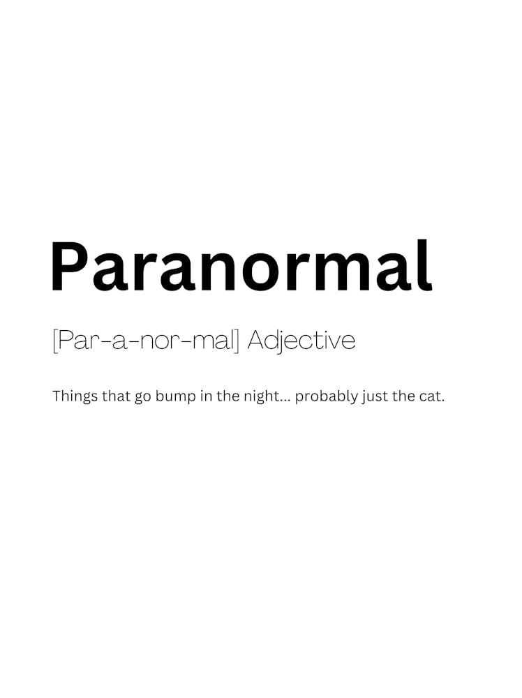 Paranormal Definition Meaning