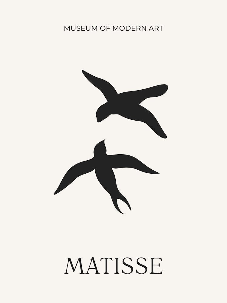 Matisse Birds Cutout