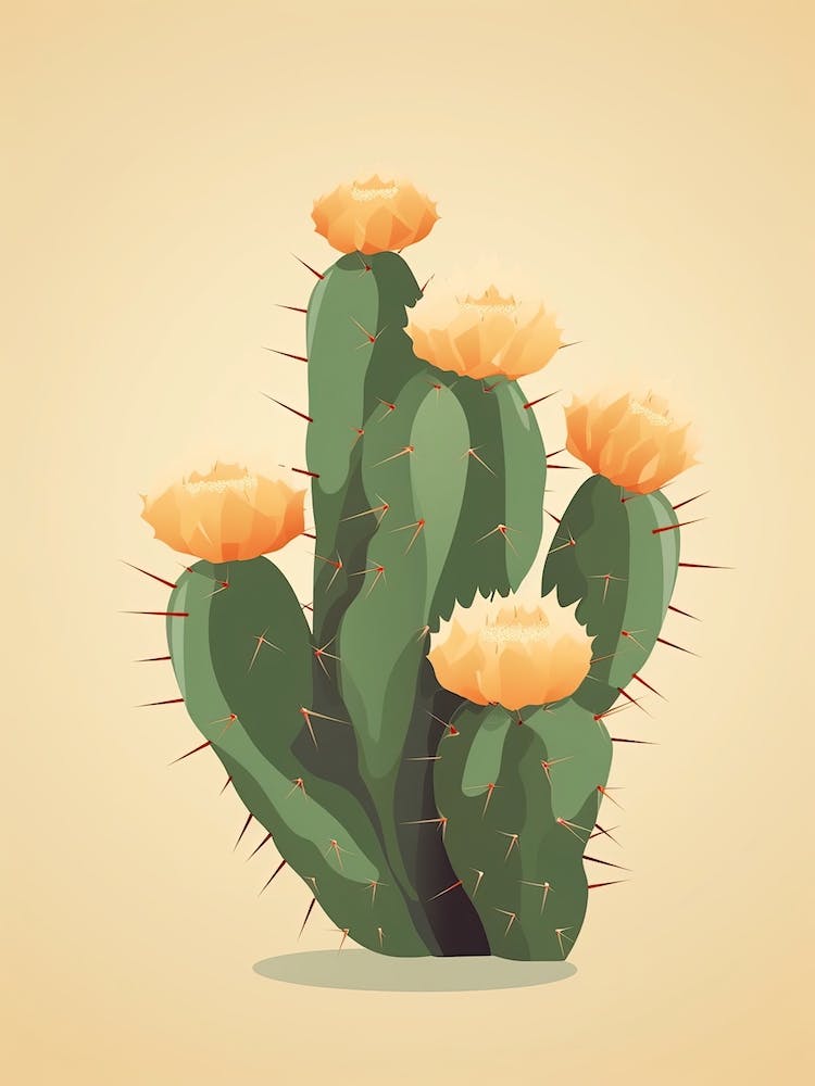 Illustration de cactus peyotl 5