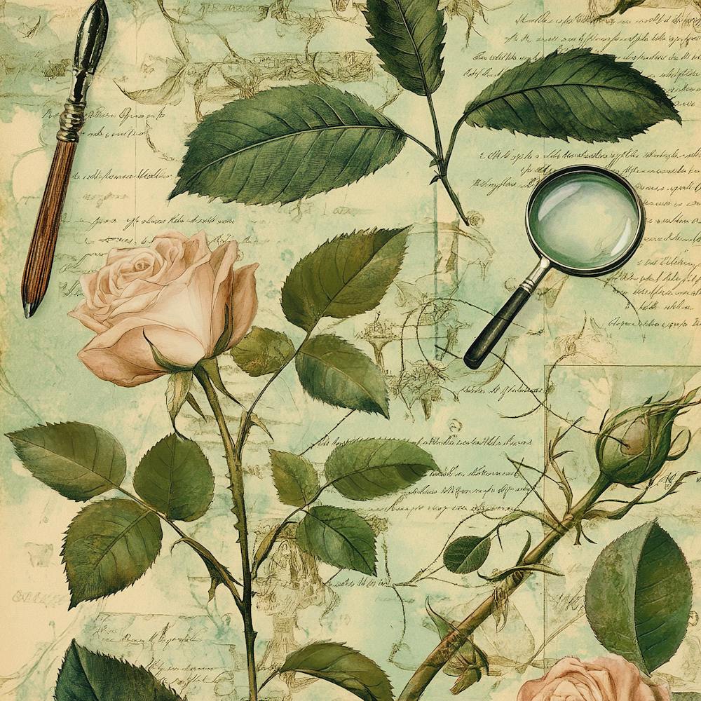 Vintage Herbarium Of Love 9