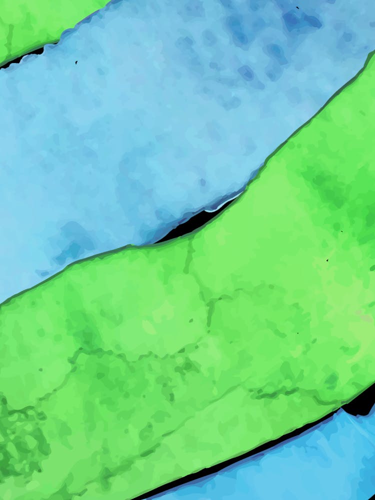 Abstract BLUE ND GREEN