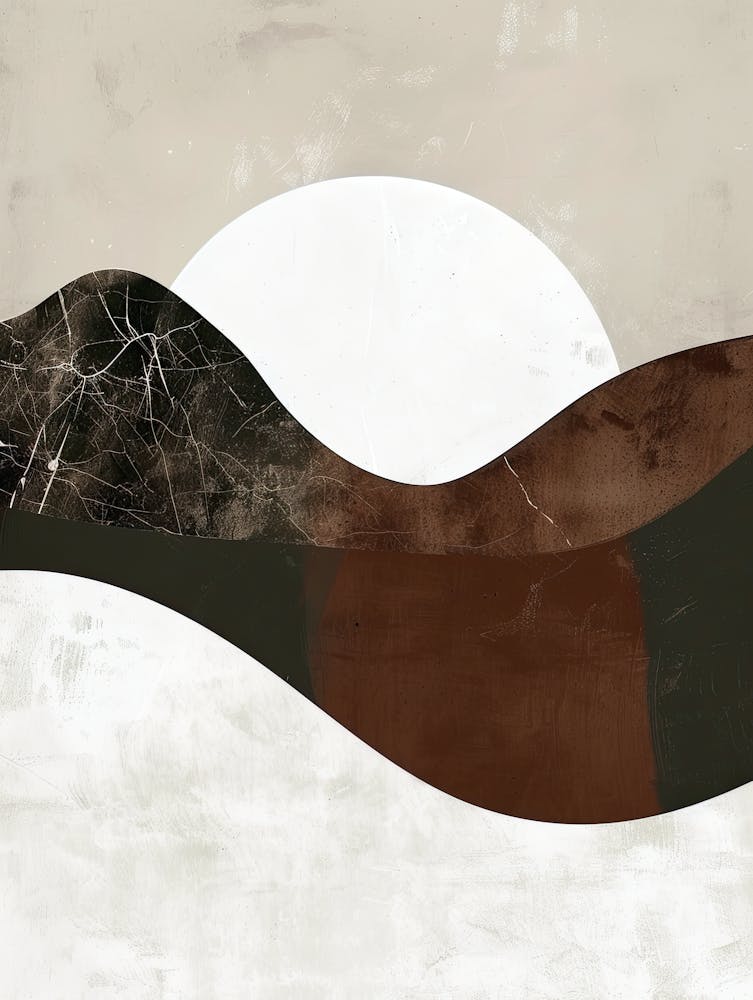 Swiss Mountains- Minimalist Bauhaus