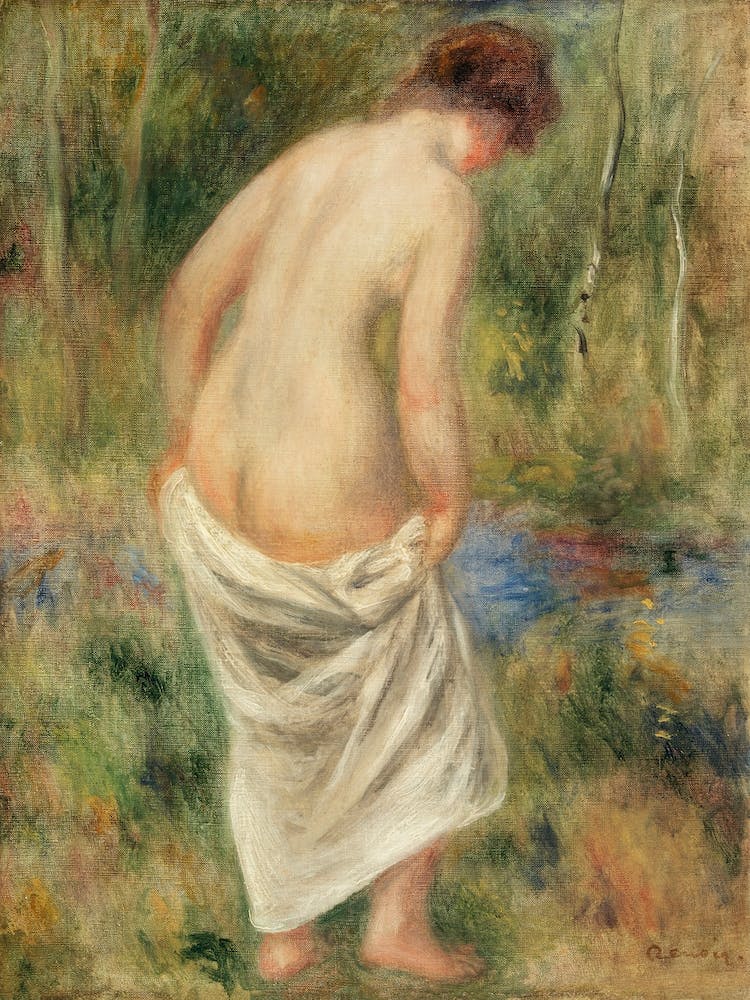 After The Bath (1901), Pierre Auguste Renoir