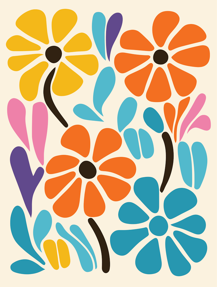 Flowers And Butterflies