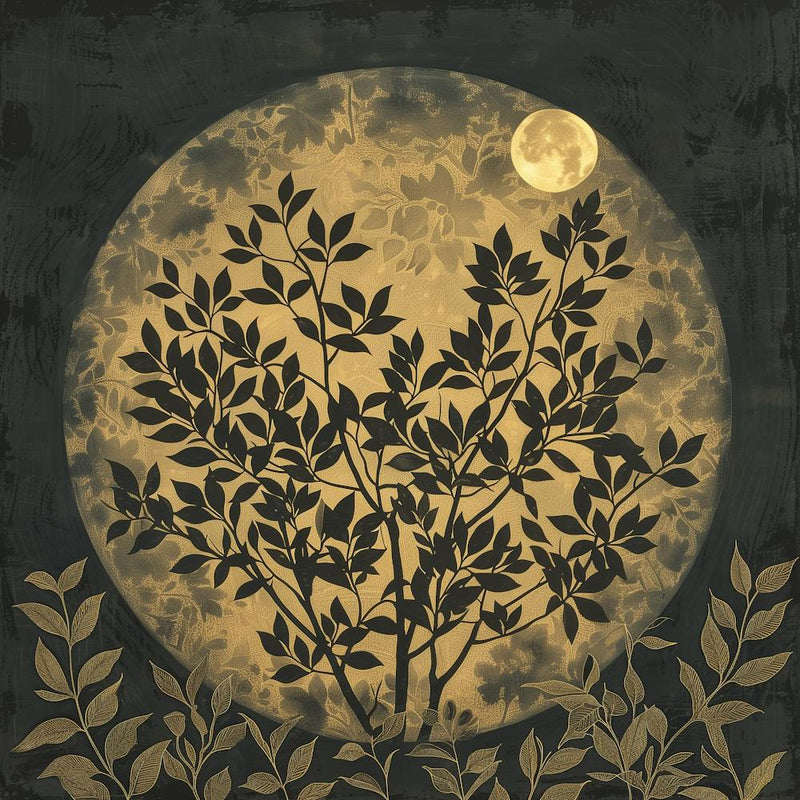 Botanique de Pleine Lune Inspirée de William Morris