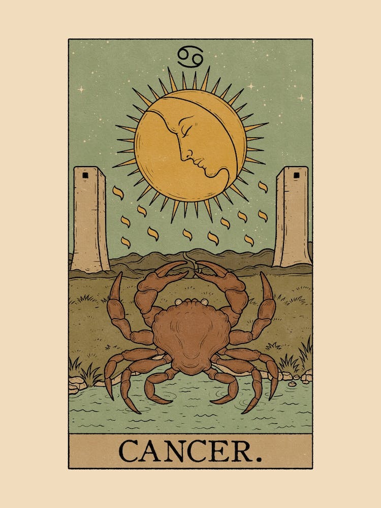 Cancer X The Moon