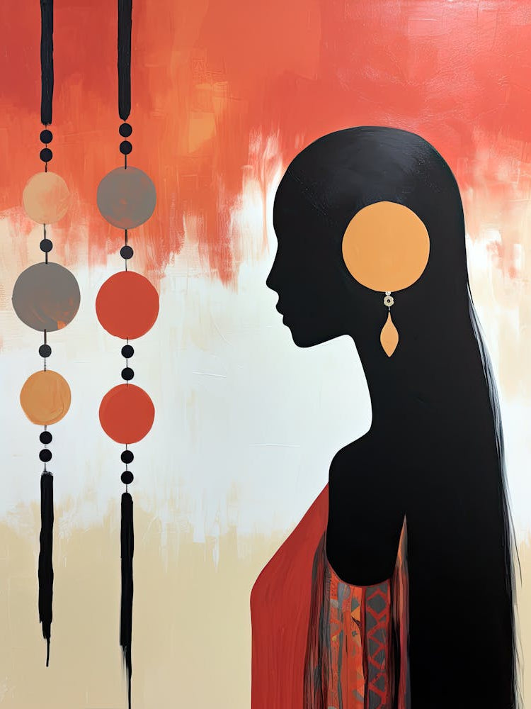 Feathered Fantasia, Boho Art Style