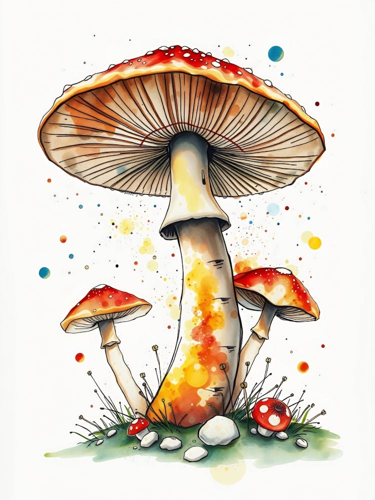 Mushroom Painting 1