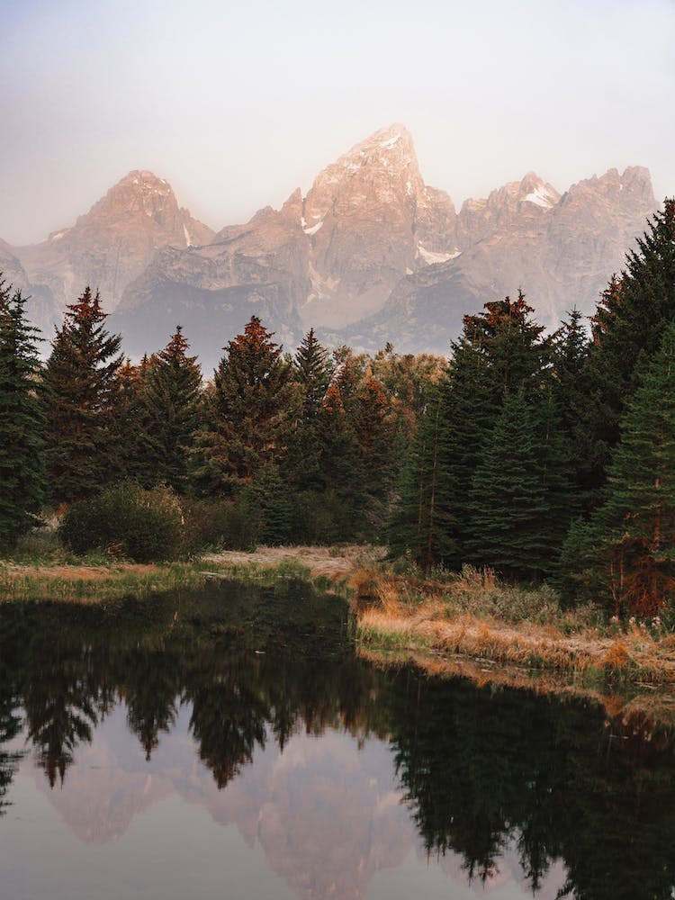 Wyoming Lake Scenery