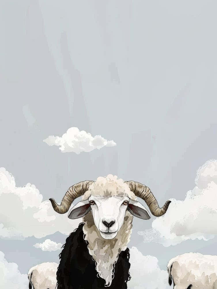 Sheep In A Field