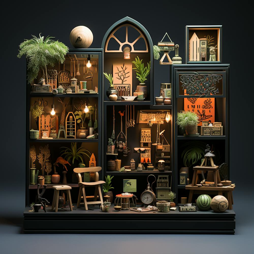 Miniature Dollhouse