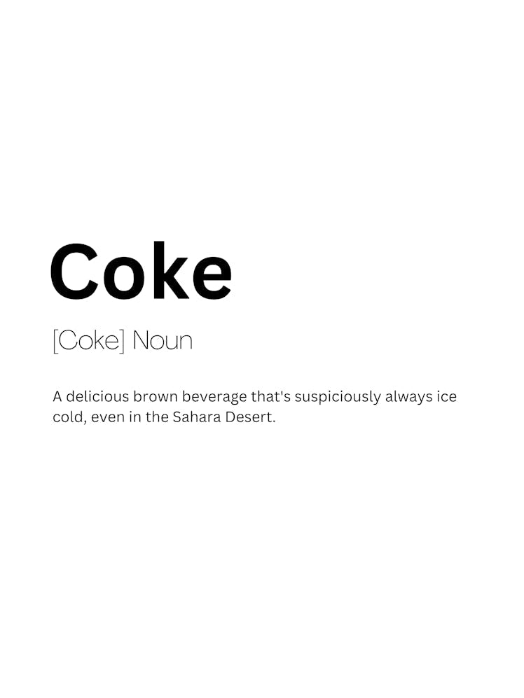 Coke Definition Meaning