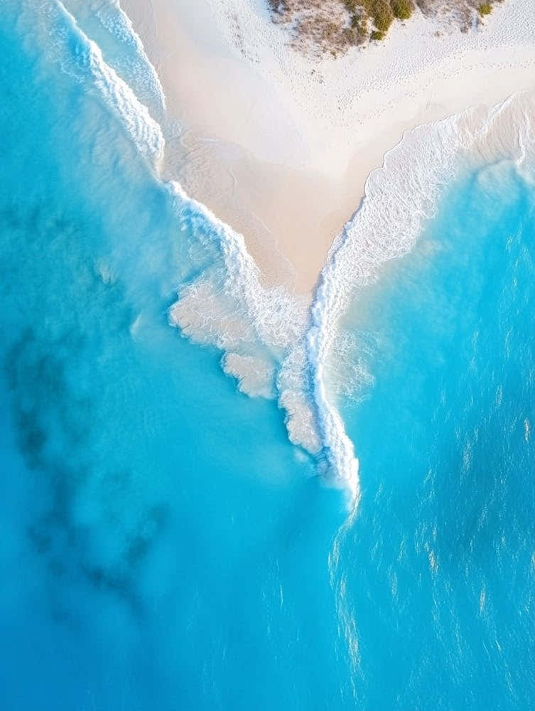 Aerial View Of A Beach 12