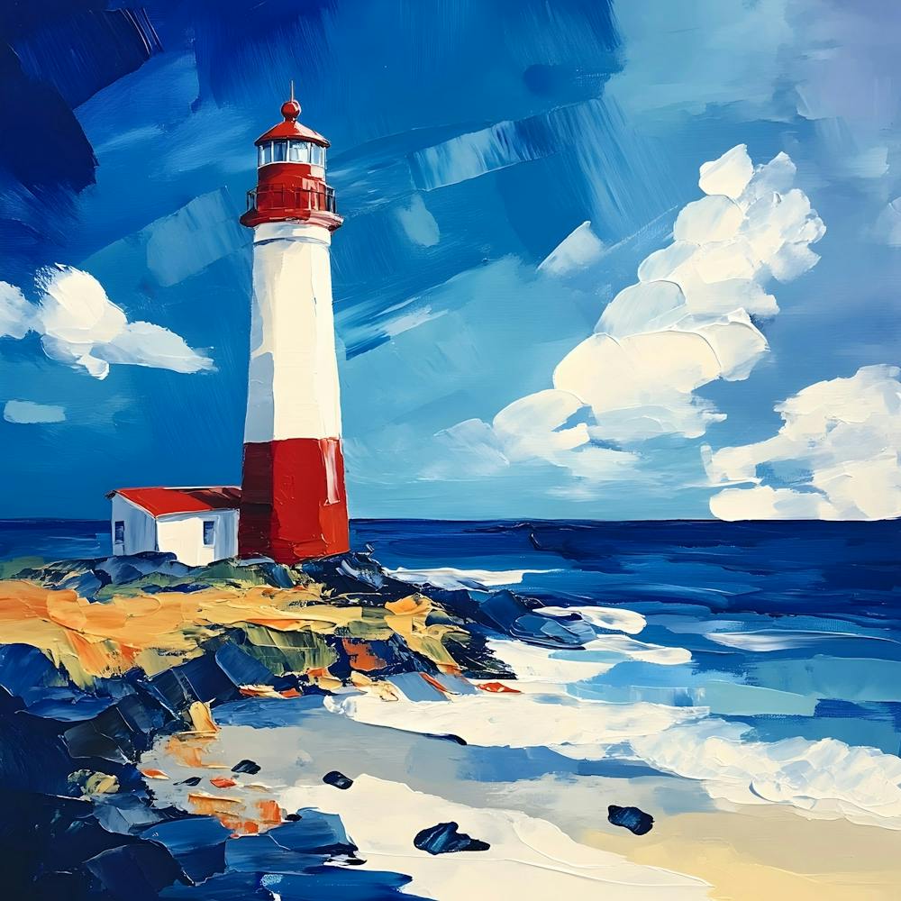 Seashore Lighthouse 1