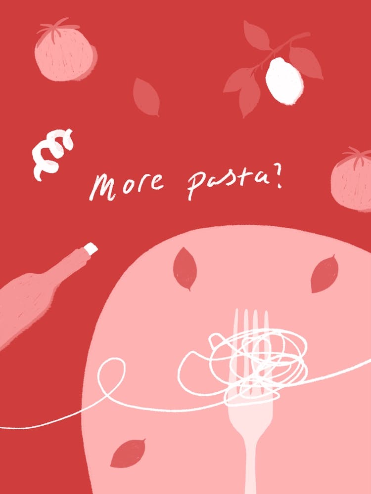 More pasta? 2
