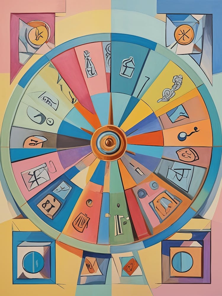 Rainbow Wheel Of Life no1