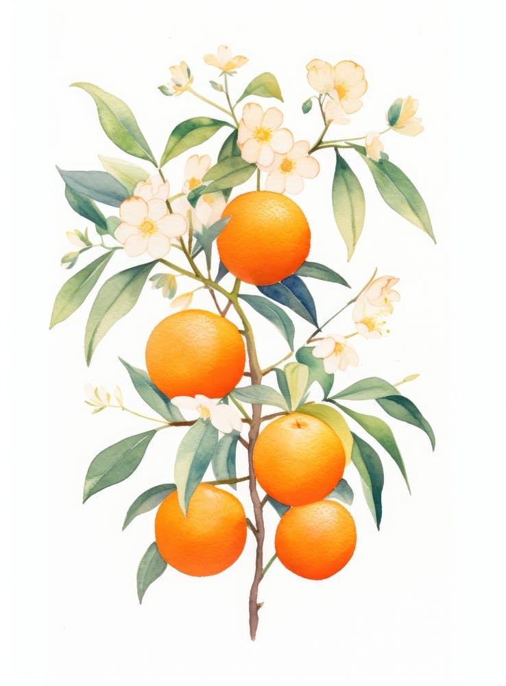 Oranges On A Branch 1