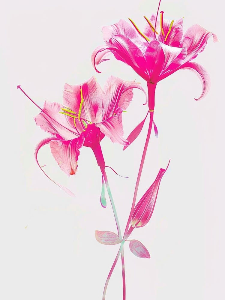 Hot Pink Gloriosa Lily 3