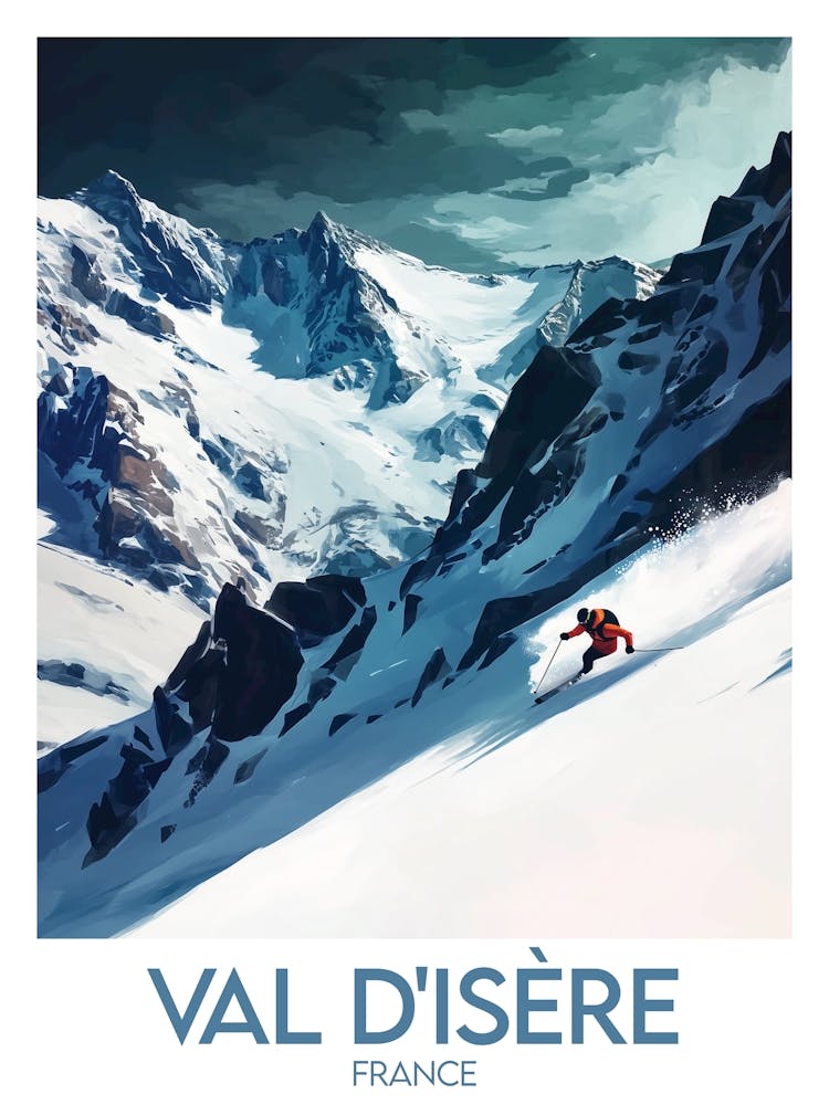 Affiche de voyage Val Thorens 2